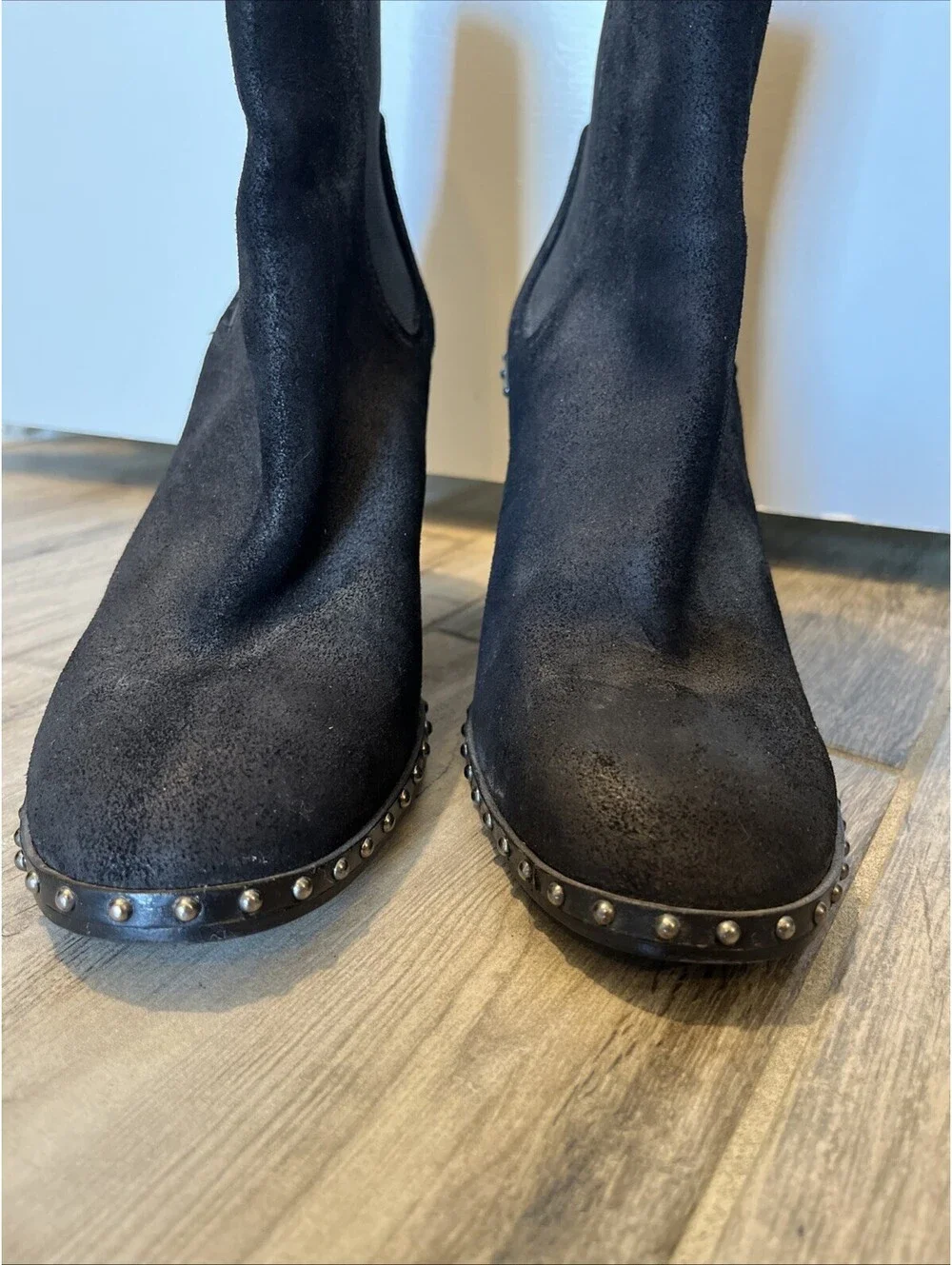 RAG AND BONE LADIES BLACK CHELSEA ANKLE BOOTS SIZE IT37/US7 MADE IN ITALY